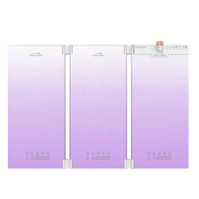 Multi-Temperature Adjustable Heating Tray Foldable and Interlocking Warmer Tray Home Multi-Functional Table-Top Food 7