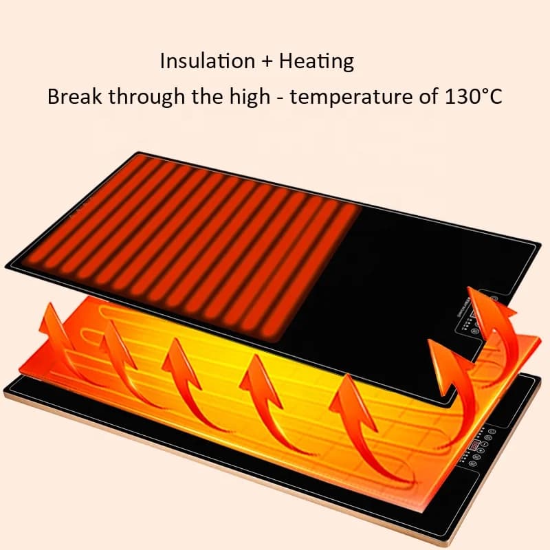 Catering Restaurant Applicable Heating Plate Commercial Hot Plate Constant Temperature Multifunctional Food Warming Mat 5