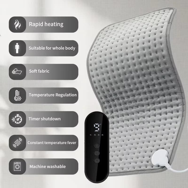 Multi-functional Heat Therapy Pad Electric Blanket Heating Pad Adjustable Temperature Comfort Heating Pad 5