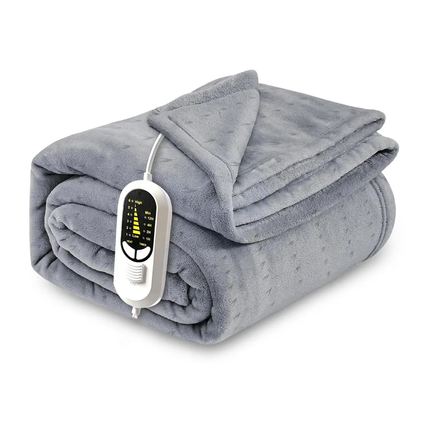 Smart Temperature-Controlled Electric Blanket with Heated Shawl, Knee Warmer and Washable Heating Pad for Office Lunchtime Use 2