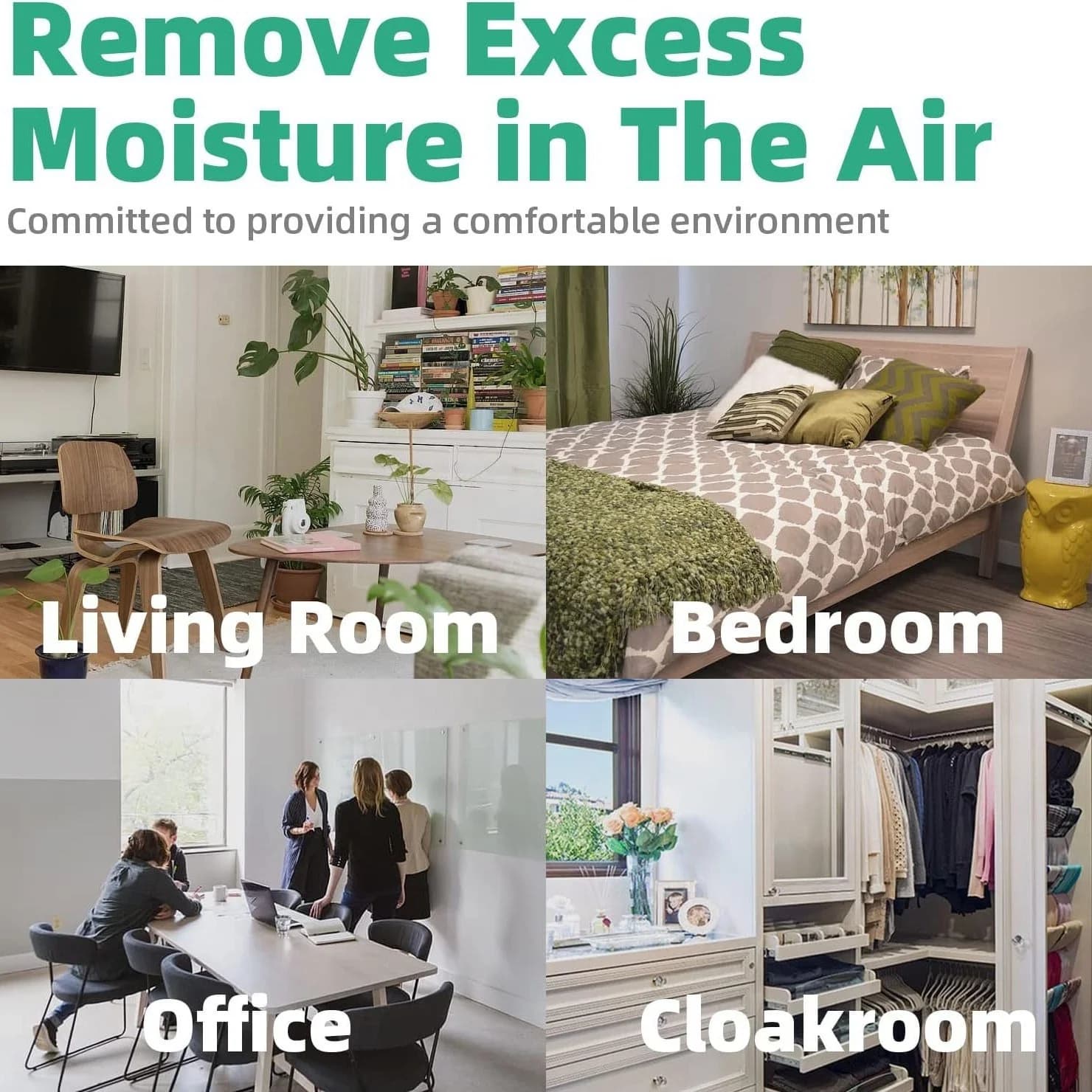 Compact Dehumidifier with Water Level Indicator One-Button Control Auto Shut-Off Ideal for Home RV Office Humidity Control 6