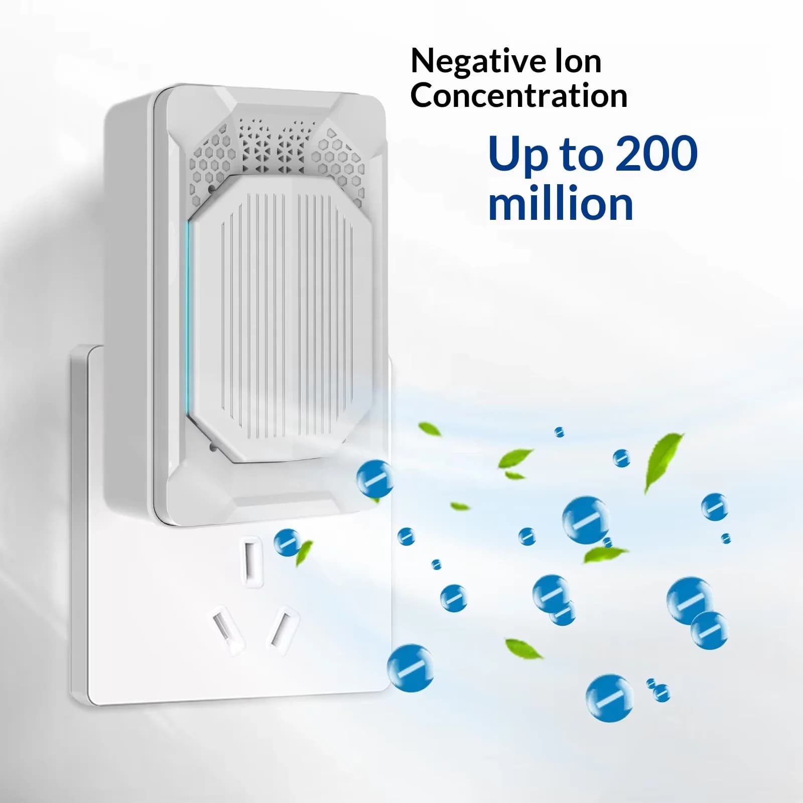 Modern Rectangular Air Purifier Multi-vent Filtration System Odor Eliminator for Living Room Kitchen Pet Area 2