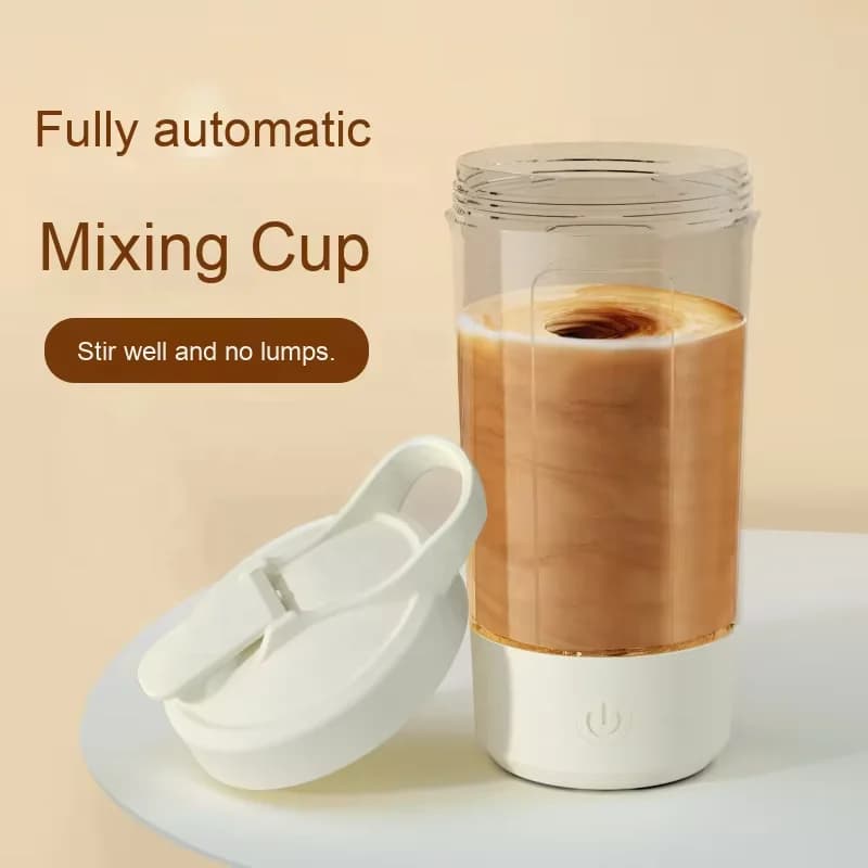 Multi-functional Rechargeable Wireless Automatic Mixing Cup Portable Coffee Protein Powder Sports Outdoor Shaking Mini Cup 4