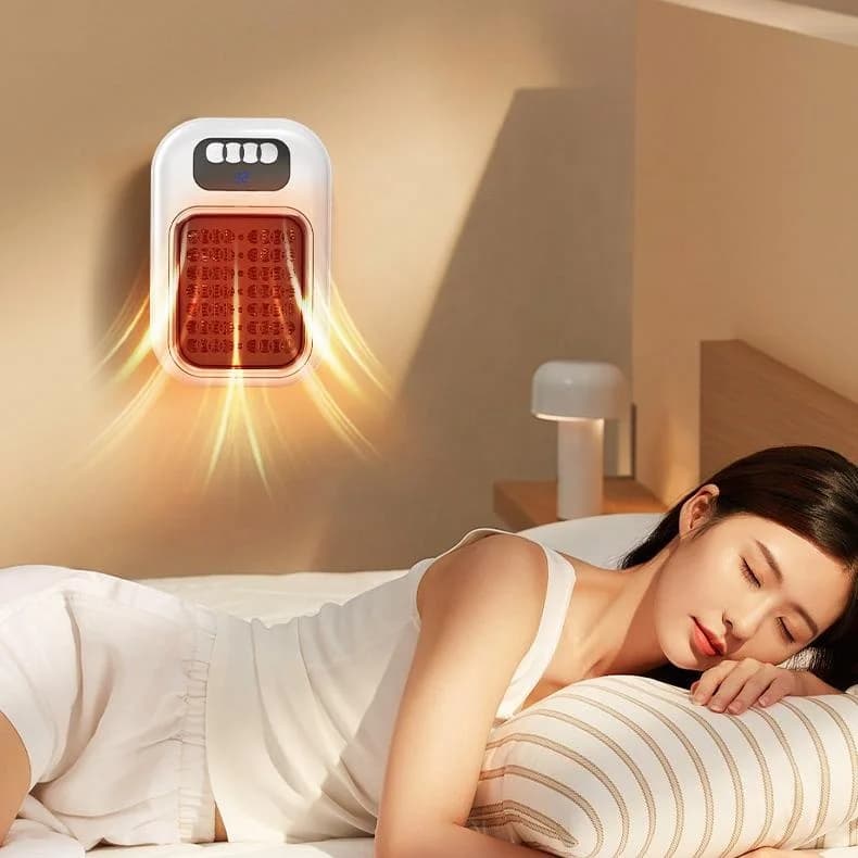 Intelligent Thermostat Mini Heater Small Home Heater Hanging Design Electric Heater Portable Wall-mounted Hot air Blower 4