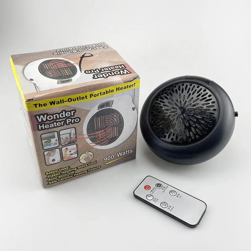 Mini Small Household Heater Fast Heating Hot air Blower Desktop Portable Wall-mounted Round Electric Heater 2
