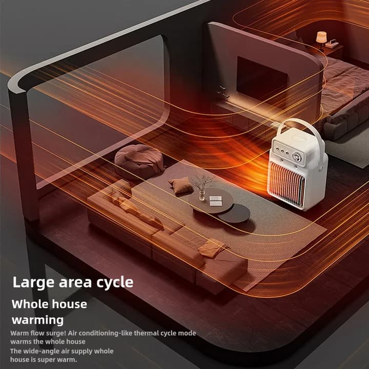 Household Winter Drive Cold Heater Living Room Fast Heating Electric Heater Electric Heating Hot air Fixed Time Speed Heaters 5