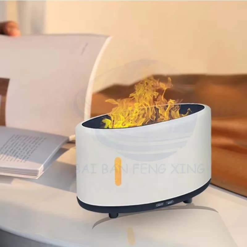 Outdoor Camping  Music Flame Humidifier Large Fog Volume Remote Control with Sound Ambient Light Atomiser 4