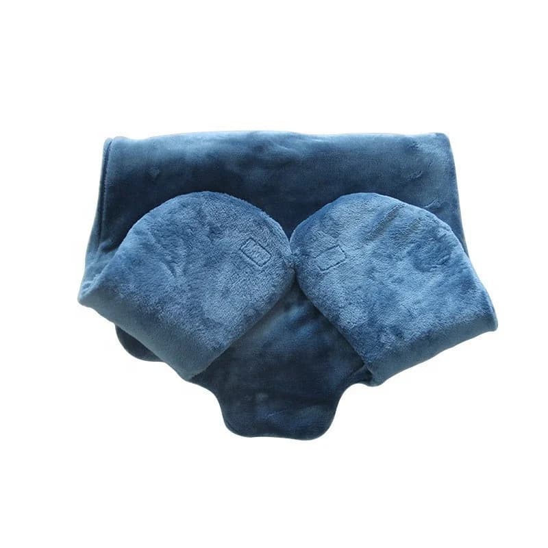 Relief Massaging Heat Wrap Two-in-One Heating Pad Massage Shawl Electric Blanket with Temperature Control 5
