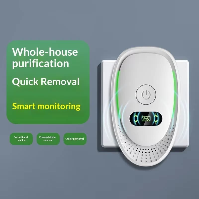Portable Plug-in Negative Ion Air Purifier Mini Ionizer for Home Office Bedroom Remove Odor Smoke Dust Formaldehyde 4