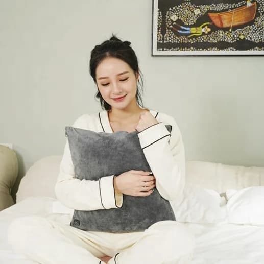 Heated Blanket for Office Lunchtime Rest Fleece-Lined Thermal Shawl Electric Heated Thermal Shawl Cover Heated Blanket 7