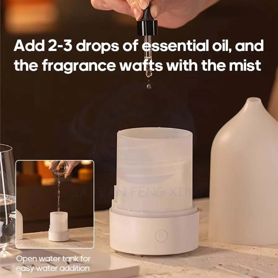 New Vase Humidifier Ultrasonic Essential Oil Scent Machine Home Automatic Fragrance Sprayer 6