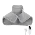 Electric Heating Shawl with Temperature Control Soft Flannel for Winter Pain Relief Shoulder Neck Back Abdomen Legs Waist Warmth