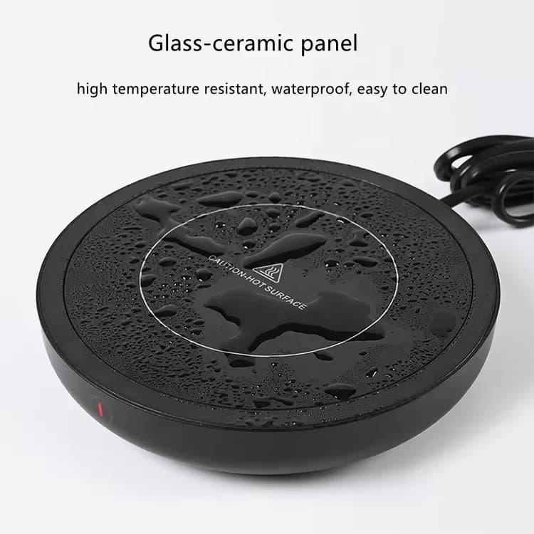 Electronic Plastic Thermal Cup Pad Set with Constant Temperature Heating 55 Degrees USB Charging 7