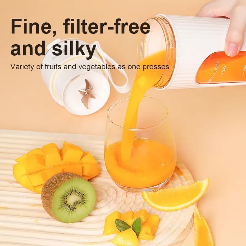 New Wireless Portable Juicer Large Capacity Battery Home Small Portable Fruit Juice Cup Outdoor Multi-function Electric Juicer 4