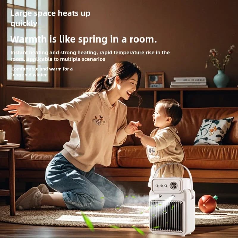 Household Winter Drive Cold Heater Living Room Fast Heating Electric Heater Electric Heating Hot air Fixed Time Speed Heaters 6