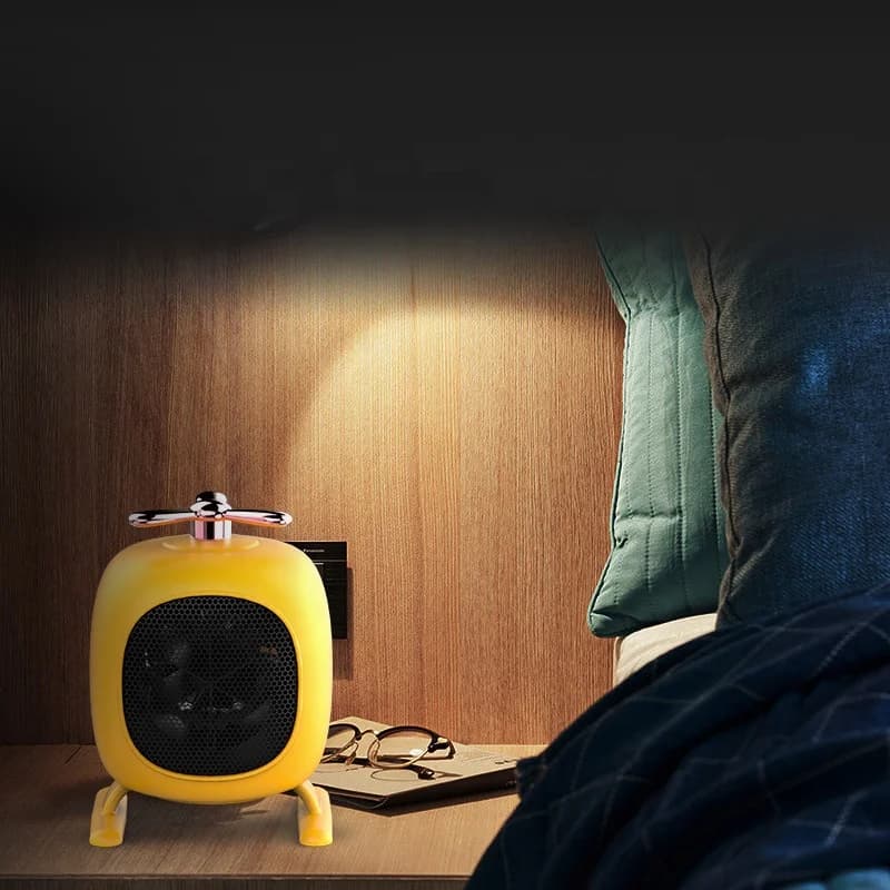 The New Small Mini Helicopter Shape Desktop Heater Energy-saving Energy-saving Small Household Portable Heater 6