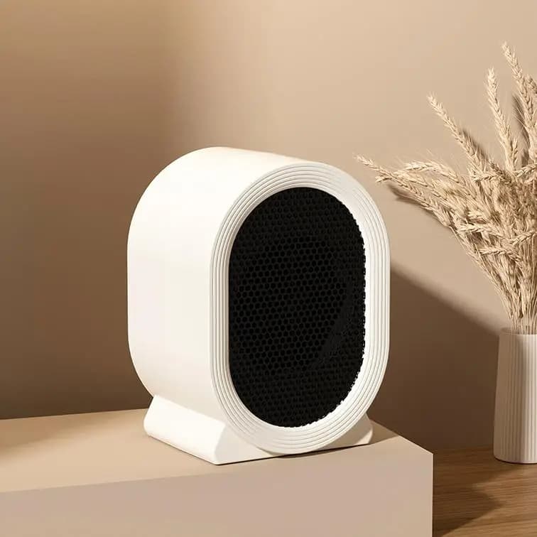 The New Simple Design Desktop Heater Home Office Heater Heat Dissipation Uniform Dumping Power off Electric Heater