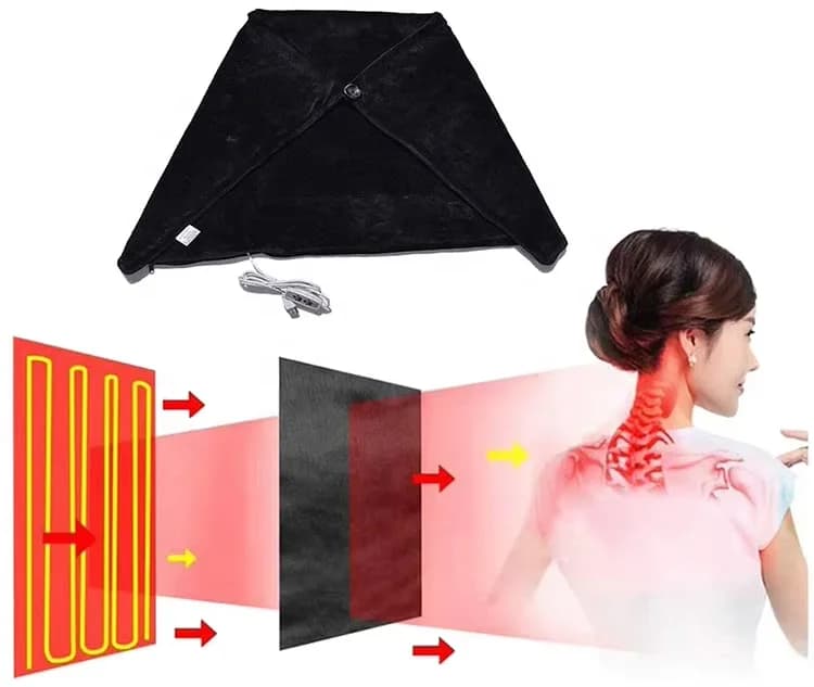 Heated Blanket Winter USB-powered Heated Shawl Pad Electric Blanket for Home Use Warm Knee Pad 5