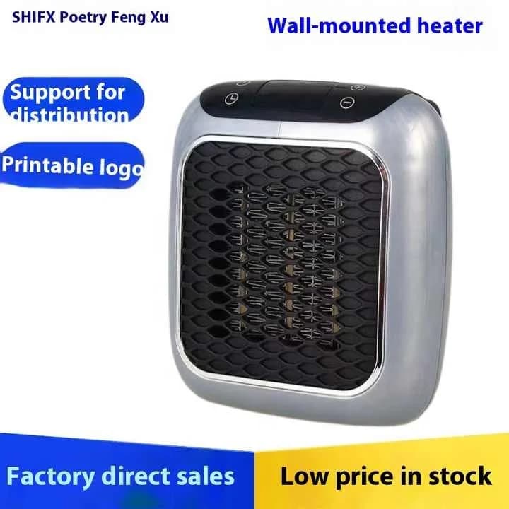 Intelligent Temperature Control Heater square Mini Fashion Dormitory Heater Office Desktop Heater LCD Screen Display Temperature 6