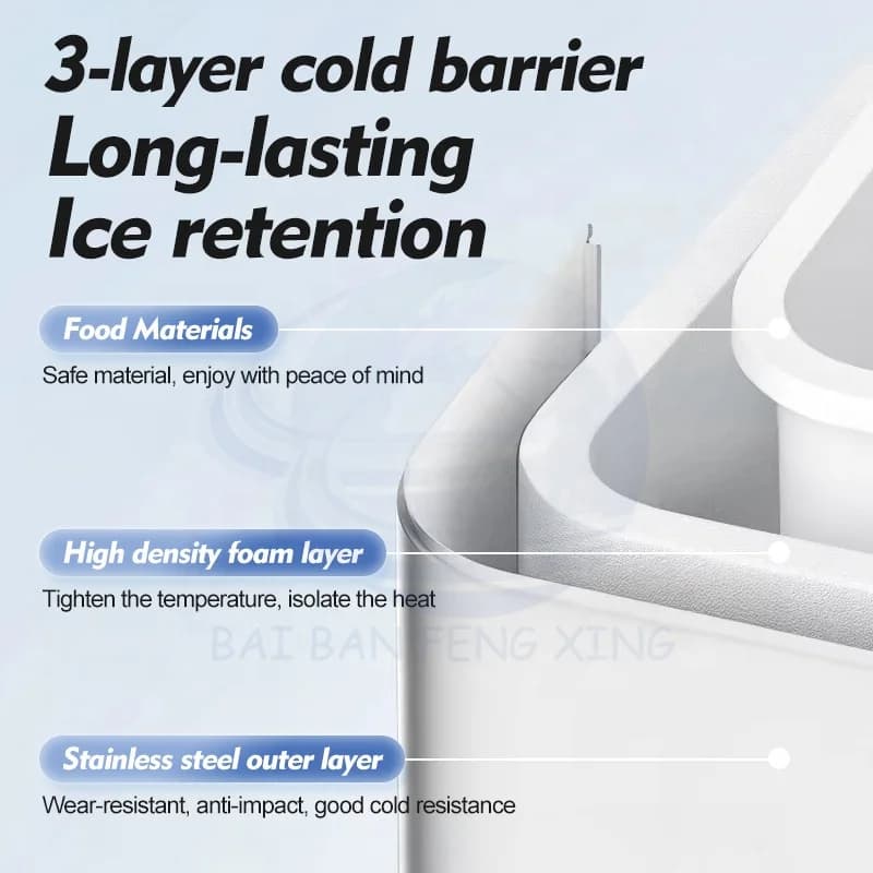 Thickened Food Grade Stainless Steel Bullet Ice Cube Mould Fast Ice Making Ice Maker for Multiple Applications 6