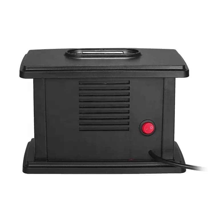 Retro Style Fireplace Heater Home Living Room Bedroom Flame Heater Fireplace Modeling Small Desktop Heat Fan 6