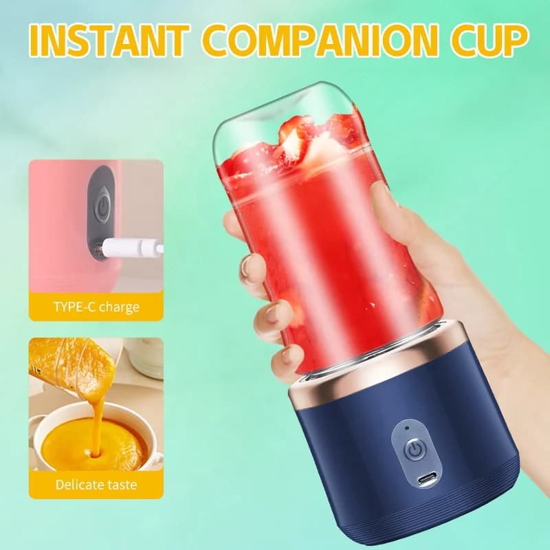 Multifunctional Juicer for Student Home Use Easy to Make Milkshake Juicing Cup Portable Rechargeable Small Juice Cup 5