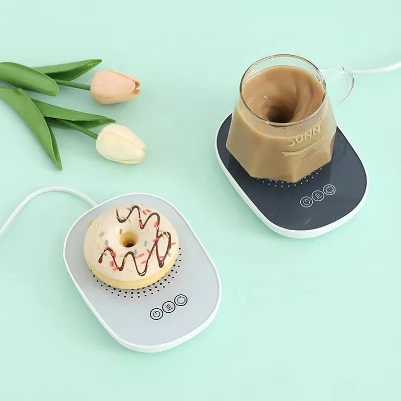 Three-speed Stirring Constant-temperature Cup Holder Warming Cup Holder Coffee Stirring Magnetic Levitation Constant-temperature 5