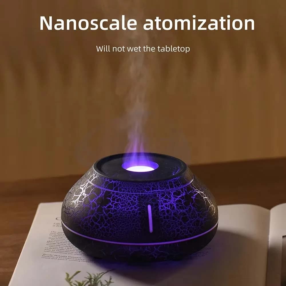 Simulation Flame Diffuser Desktop Creative Air Humidifier Home Diffuser Fragrance 7