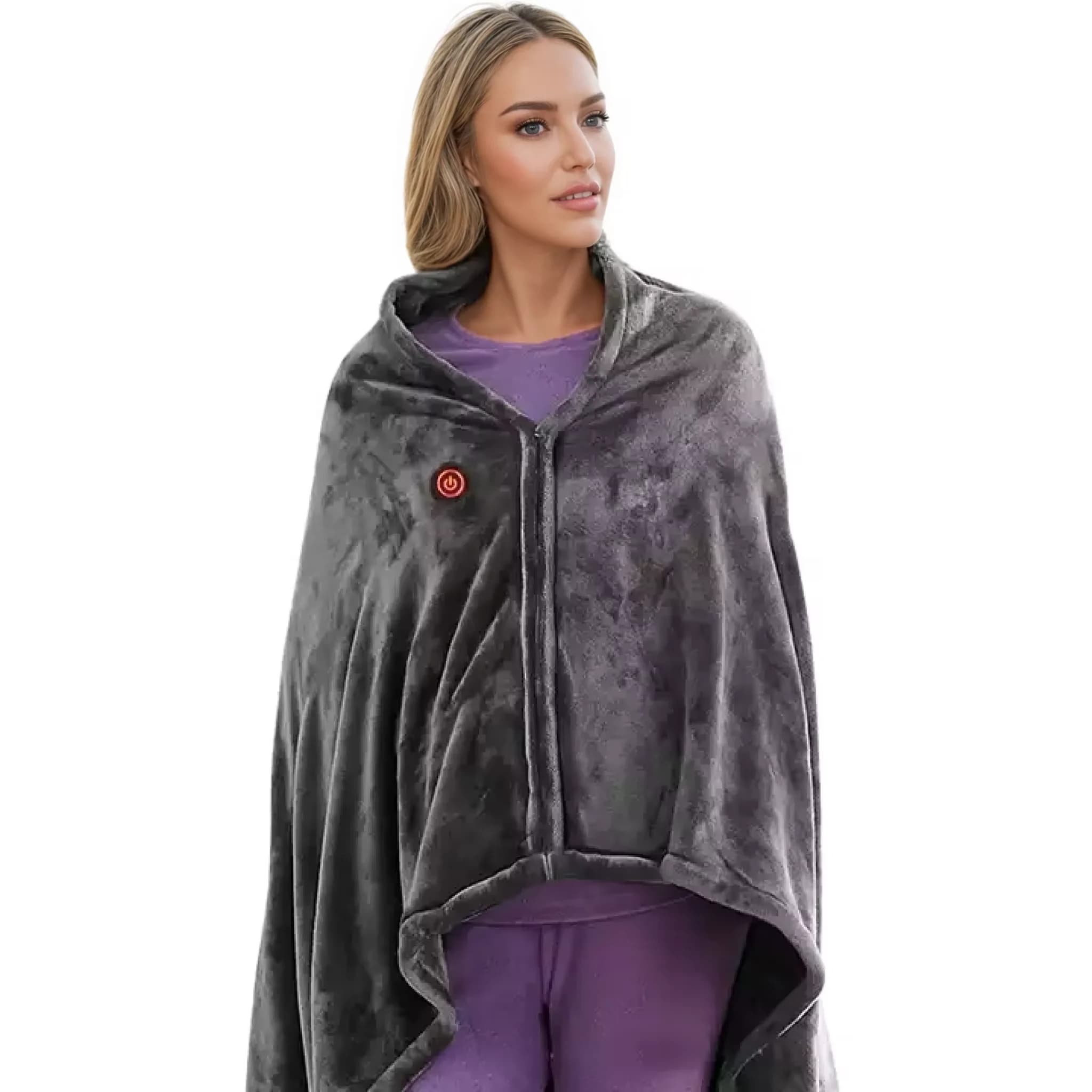 Portable USB Interface Electric Heating Shawl, Outdoor Activity Electric Blanket, Precise Temperature Control Electric Blanket 2