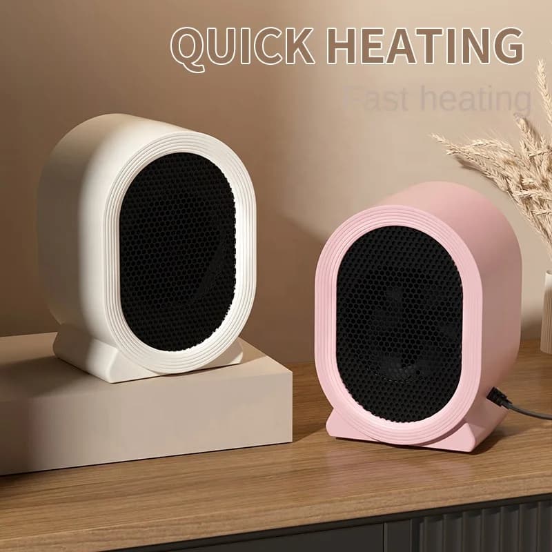 The New Simple Design Desktop Heater Home Office Heater Heat Dissipation Uniform Dumping Power off Electric Heater 4