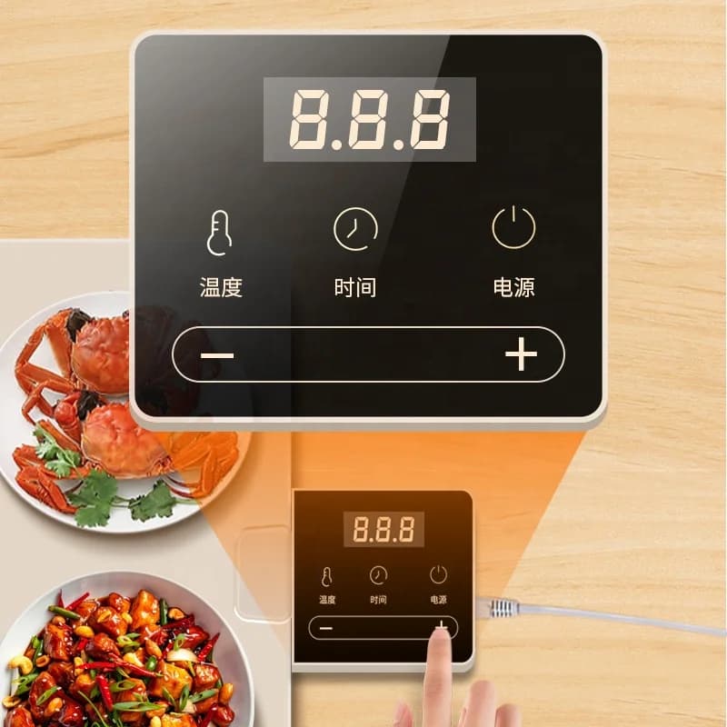 Household Fast Heating Warming Pad Can Be Rolled and Folded Hot Plate Can Be Timed Insulation Heating Small Warming Plate 4