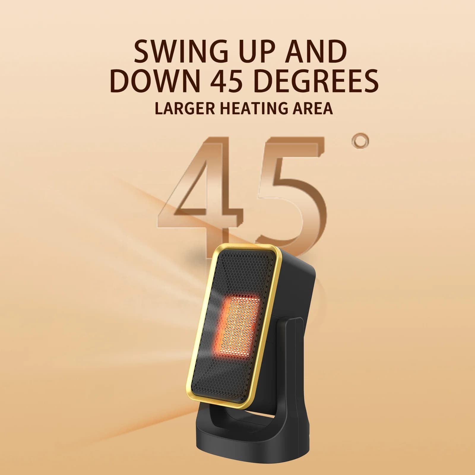 Home Desktop Heater Office Quick Heating Heater Dormitory Portable Shaking Head Electric Heater 6
