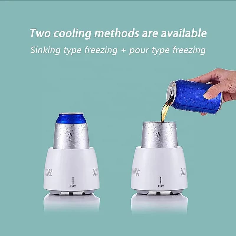 Desktop Refrigeration Cup New Home Fast Cold Drink Machine Car Chiller Dormitory Cooling Cup 4