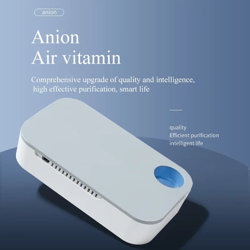 Household Small Plug-in-and-use air Purifier with Dust Removal Odor Elimination Negative Ion Generation and Silent Design 4