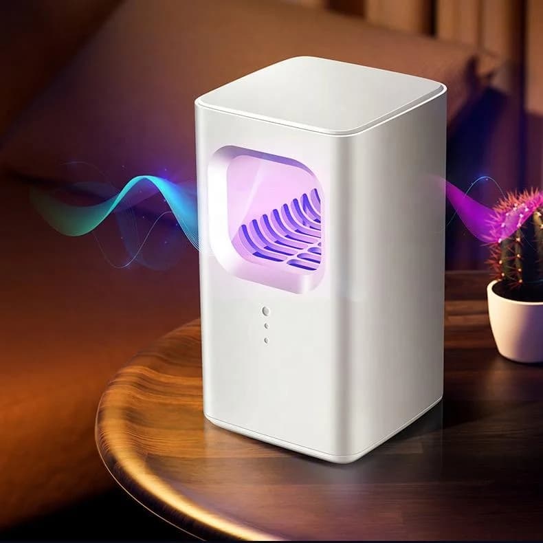Sleek Rectangular Smart Air Purifier Three-level Indicator Air Cleaner Odor Eliminator for Bedroom Living Room Pet Area 4