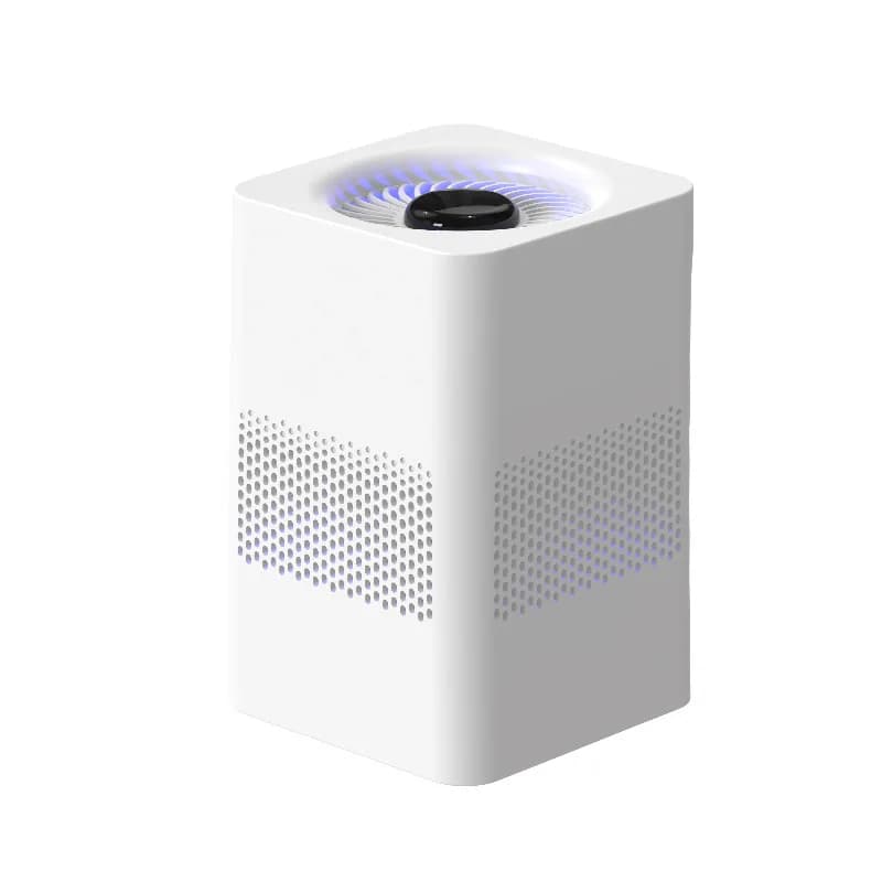 Silent USB Air Purifier for Home Built-in Aroma Diffuser Function Small Personal Ionizer with USB Plug Eliminates Odor Pollen 6