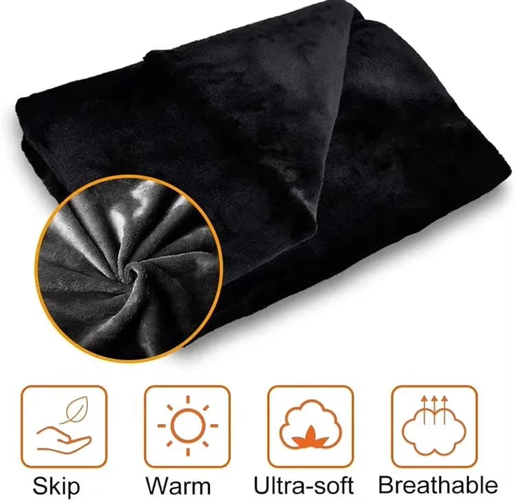 Heated Blanket Winter USB-powered Heated Shawl Pad Electric Blanket for Home Use Warm Knee Pad 6