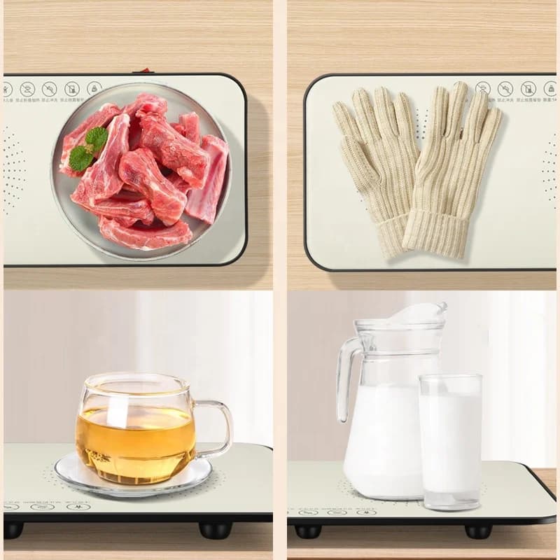 Do Not Pick Cutlery Warming Plate Fast Heating Insulation Board Household Multi-function Intelligent Electric Heating Plate 4