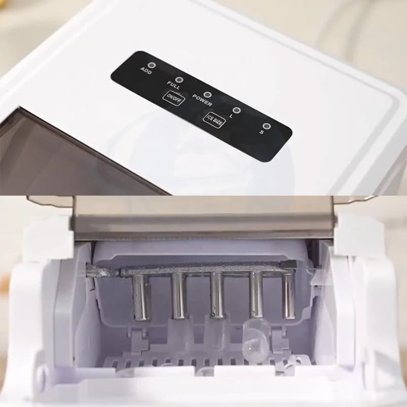New Ice Machinemachine a Glace Household Portable Small Power Automatic Small Ice Machine 4