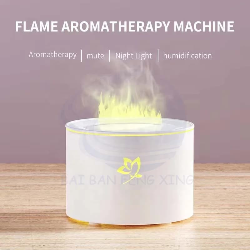 Automatic Spray Aromatherapy Machine Desktop Flame Humidifier Home Fog Volume Aromatherapy Machine 7