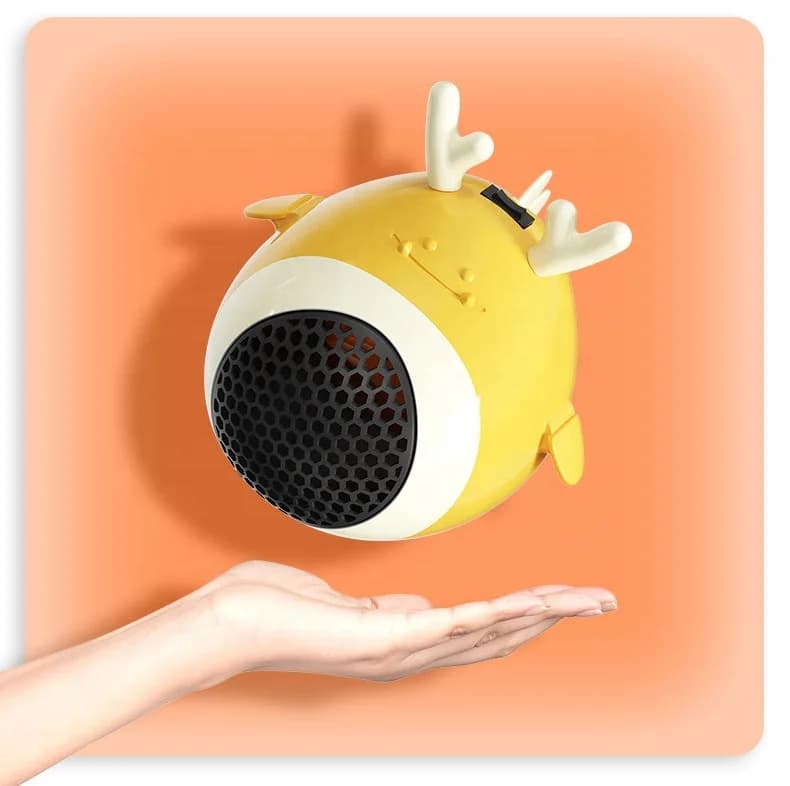 New Home Small Dragon Modeling Intelligent Temperature Control Heater Desktop Winter Heating Tools Dormitory Portable Heater 4
