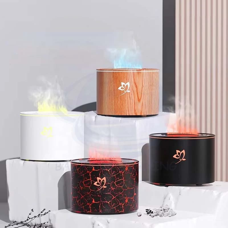 Automatic Spray Aromatherapy Machine Desktop Flame Humidifier Home Fog Volume Aromatherapy Machine 2