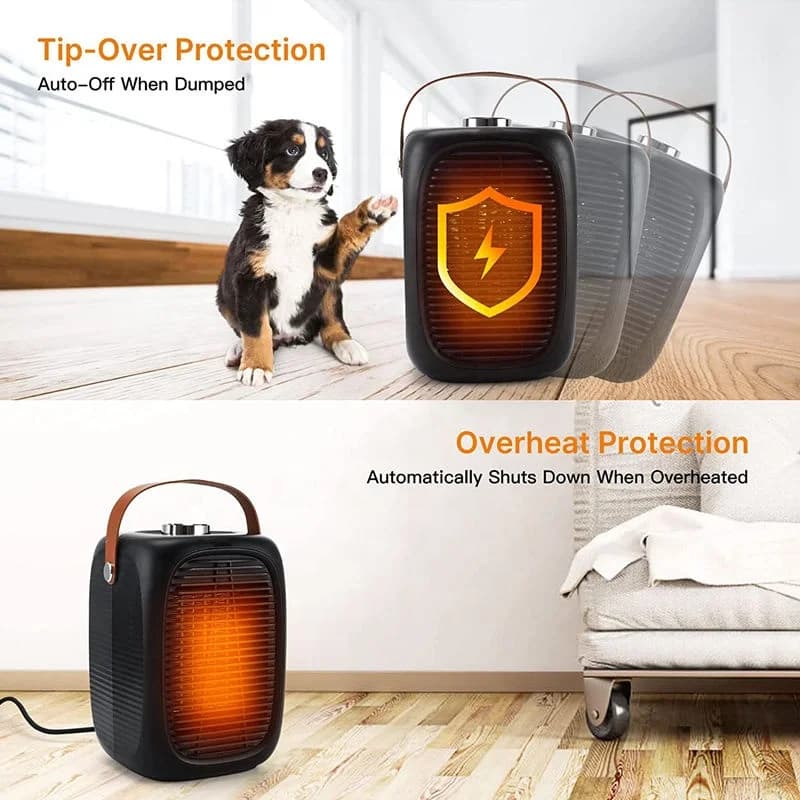 New Desktop Fast Warming Heater Home Energy Efficient Heater Small Office Bedroom Mini Electric Heater 5