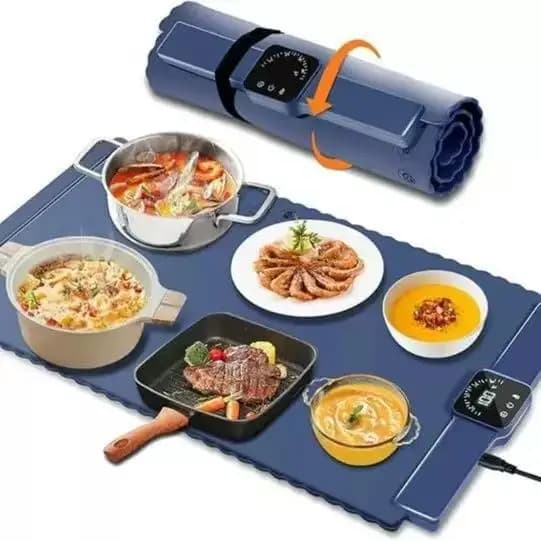 Large Size Multi-function Heating Pad, Fit Pots Pans All Tableware Warming Mat