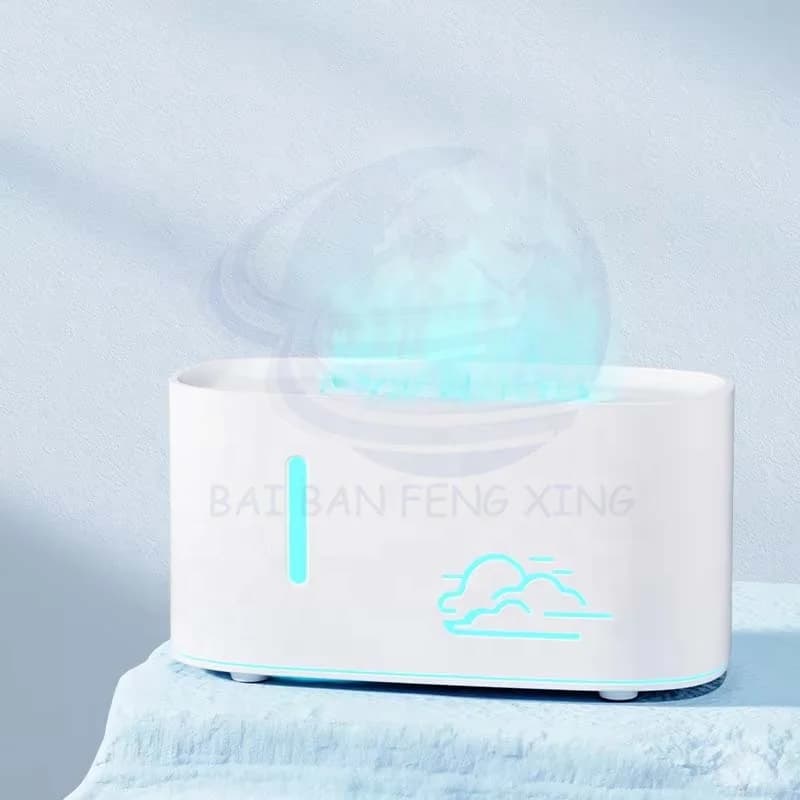 2025 New Creative Colourful Mini Aromatherapy Machine Automatic Spray Usb Aromatherapy Machine Home Flame Humidifier 5