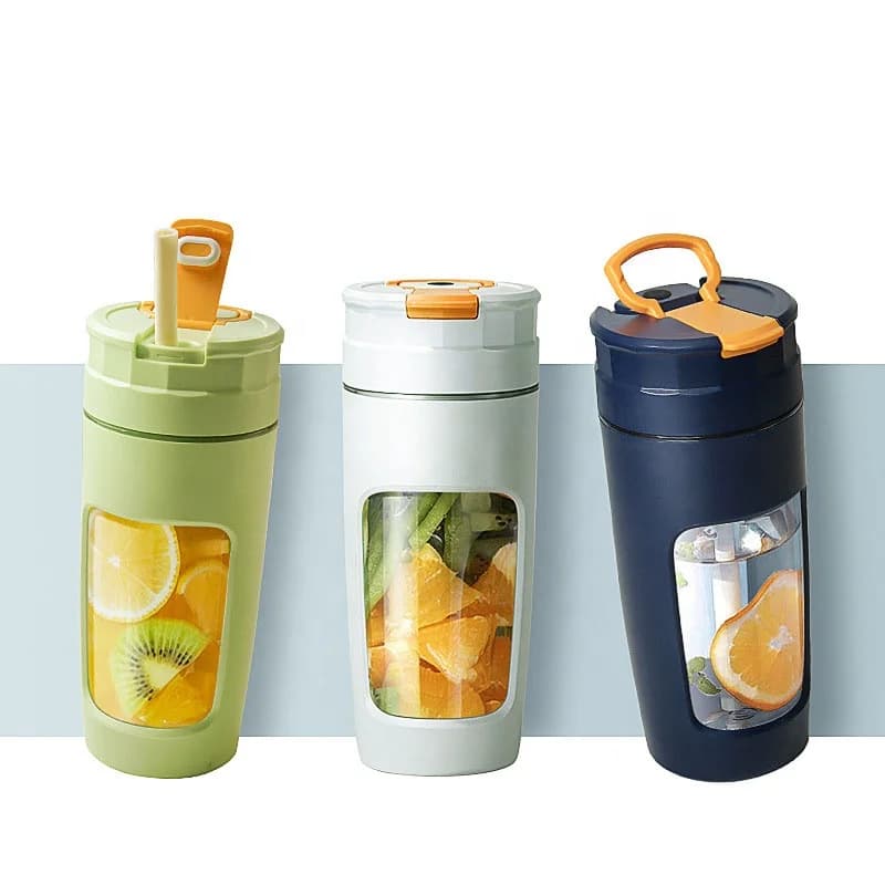 Light Luxury Modeling Simple Durable Juicer Portable Electric Juicing Cup Fruit and Vegetable Automatic Juicing Cup Home Kitchen 5