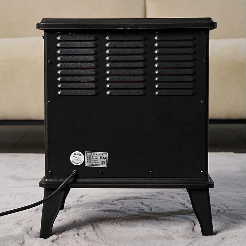 Simulation Flame Heater Immersive Warm Experience Home Heater B&B Winter Retro Flame Energy Saving Fireplace Heater 7