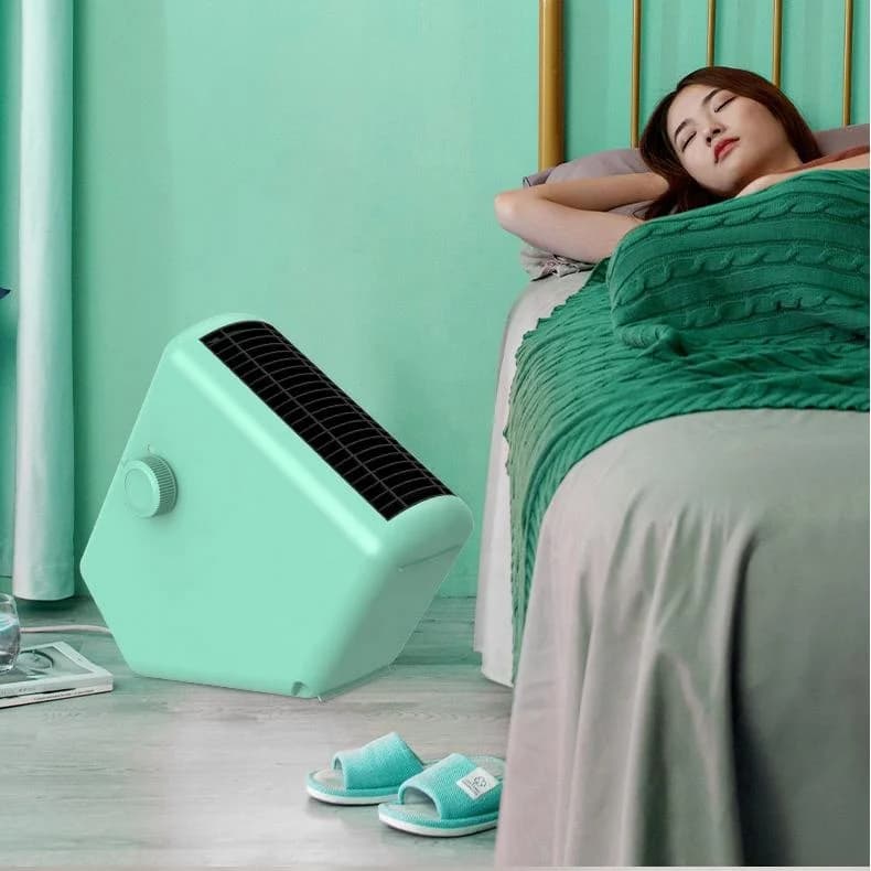 Home Desktop Small Intelligent Temperature Control Heater Office Desktop Cooling Uniform Mini Heater Portable Home Heater 4