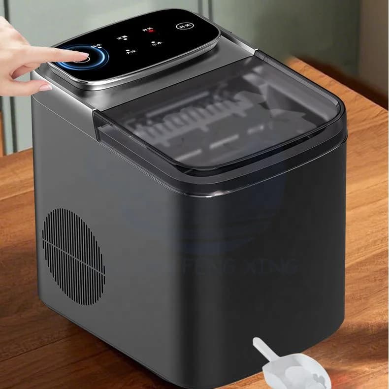 Home Mini Ice Maker Daily Production 12kg Automatic Cleaning Size Ice Adjustable Ice Maker 3
