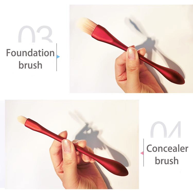 5 pcs makeup brush set